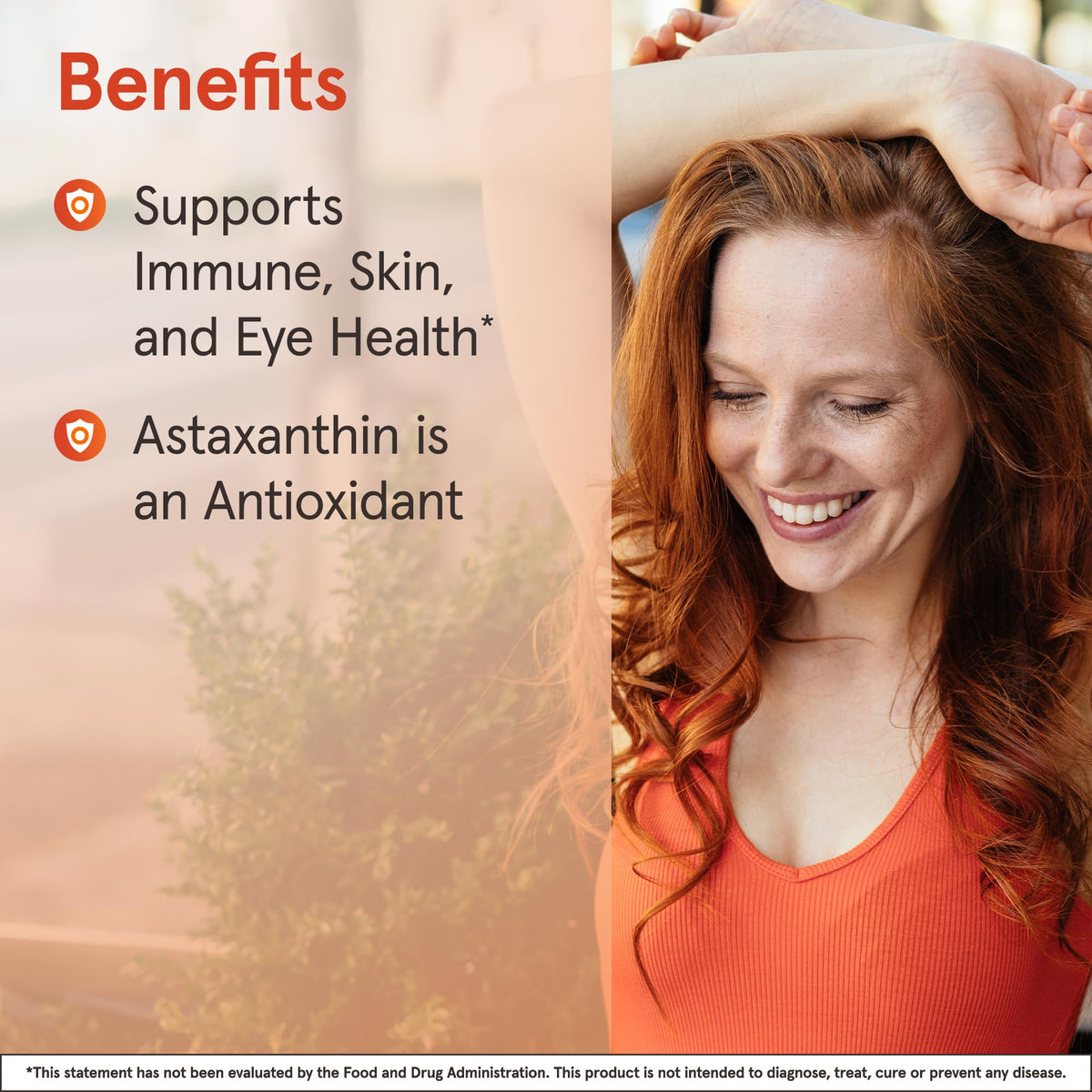 Jarrow Formulas Astaxanthin 12mg gélules souples avec étiquette