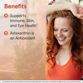 Jarrow Formulas Astaxanthin 12mg gélules souples avec étiquette