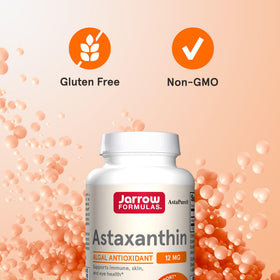 Jarrow Formulas Astaxanthin 12mg gélules souples en main