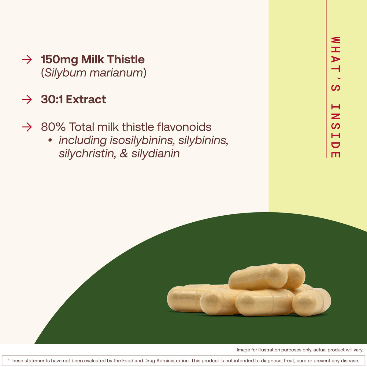 Jarrow Formulas Chardon-Marie 150mg étiquette de produit