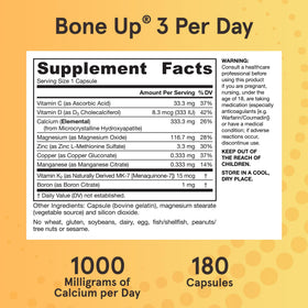 Jarrow Formulas Complément Alimentaire Calcium 1000mg D3 K2 avec d'autres compléments
