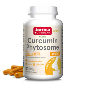 Jarrow Formulas Curcumin Phytosome 500 mg capsule végétale front view