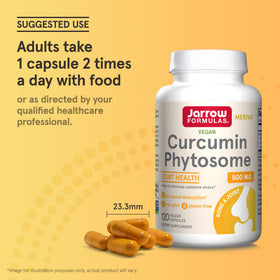Jarrow Formulas Curcumin Phytosome 500 mg comparaison avec d'autres compléments