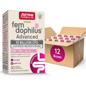 Jarrow Formulas Fem-Dophilus 30 capsules végétales vue de face