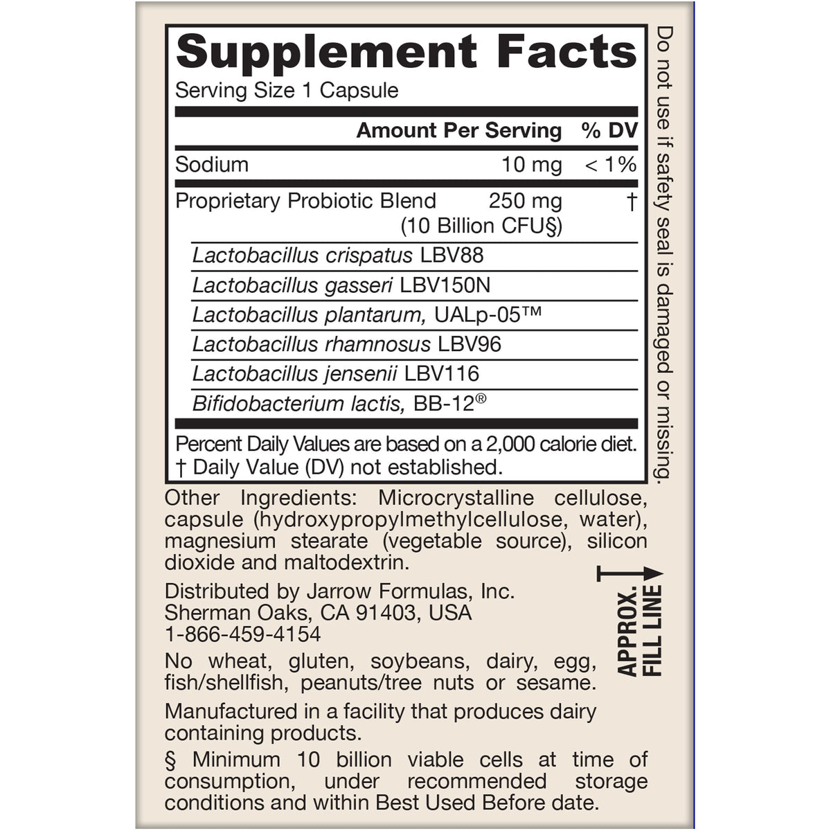 Jarrow Formulas Fem-Dophilus sur une table avec des plantes