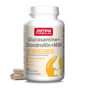 Jarrow Formulas Glucosamine Chondroitin MSM 120 Capsules front view