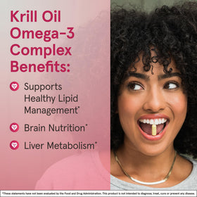 Jarrow Formulas huile de krill sur une table avec des gélules