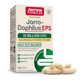 Jarrow Formulas Jarro Dophilus 120 capsules végétales en emballage blister