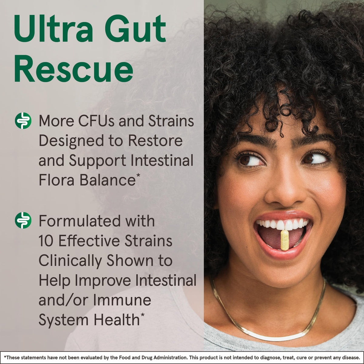 Jarrow Formulas Jarro-Dophilus Ultra Gut Rescue flacon ouvert