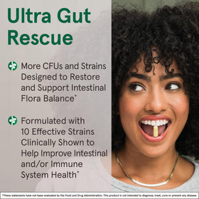 Jarrow Formulas Jarro-Dophilus Ultra Gut Rescue flacon ouvert