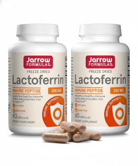 Jarrow Formulas Lactoferrin 250 mg 60 capsules vue de face