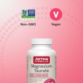 Jarrow Formulas Magnésium Taurate 300 mg pour un mode de vie sain