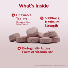 Jarrow Formulas Methyl B-12 5000 mcg étiquette du produit