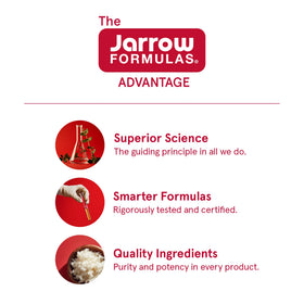 Jarrow Formulas N-A-C 500 mg capsules sur une table