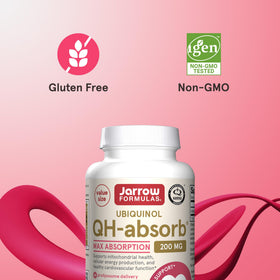 Jarrow Formulas QH-Absorb 200 mg emballage ouvert