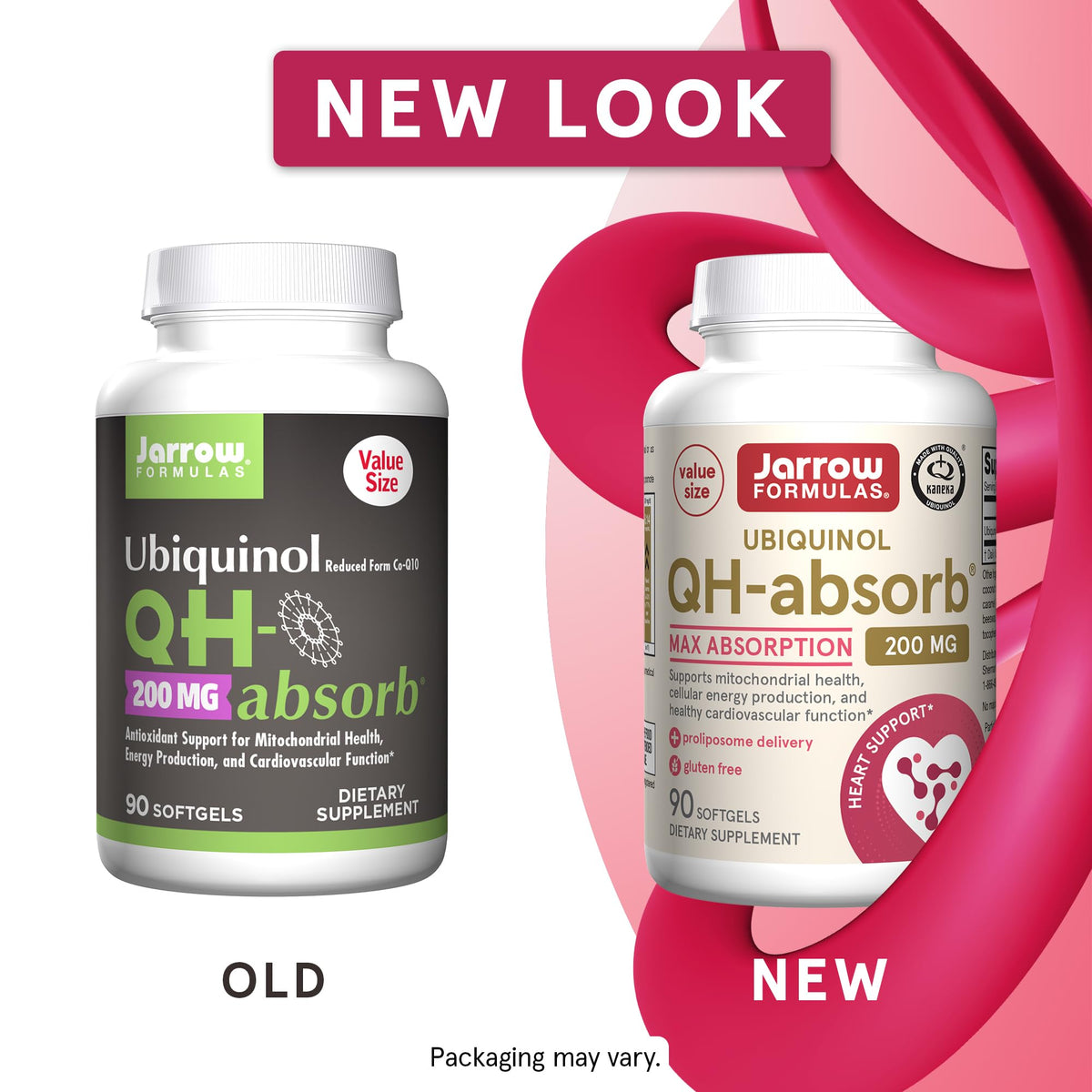 Jarrow Formulas QH-Absorb 200 mg gélules softgels arrière