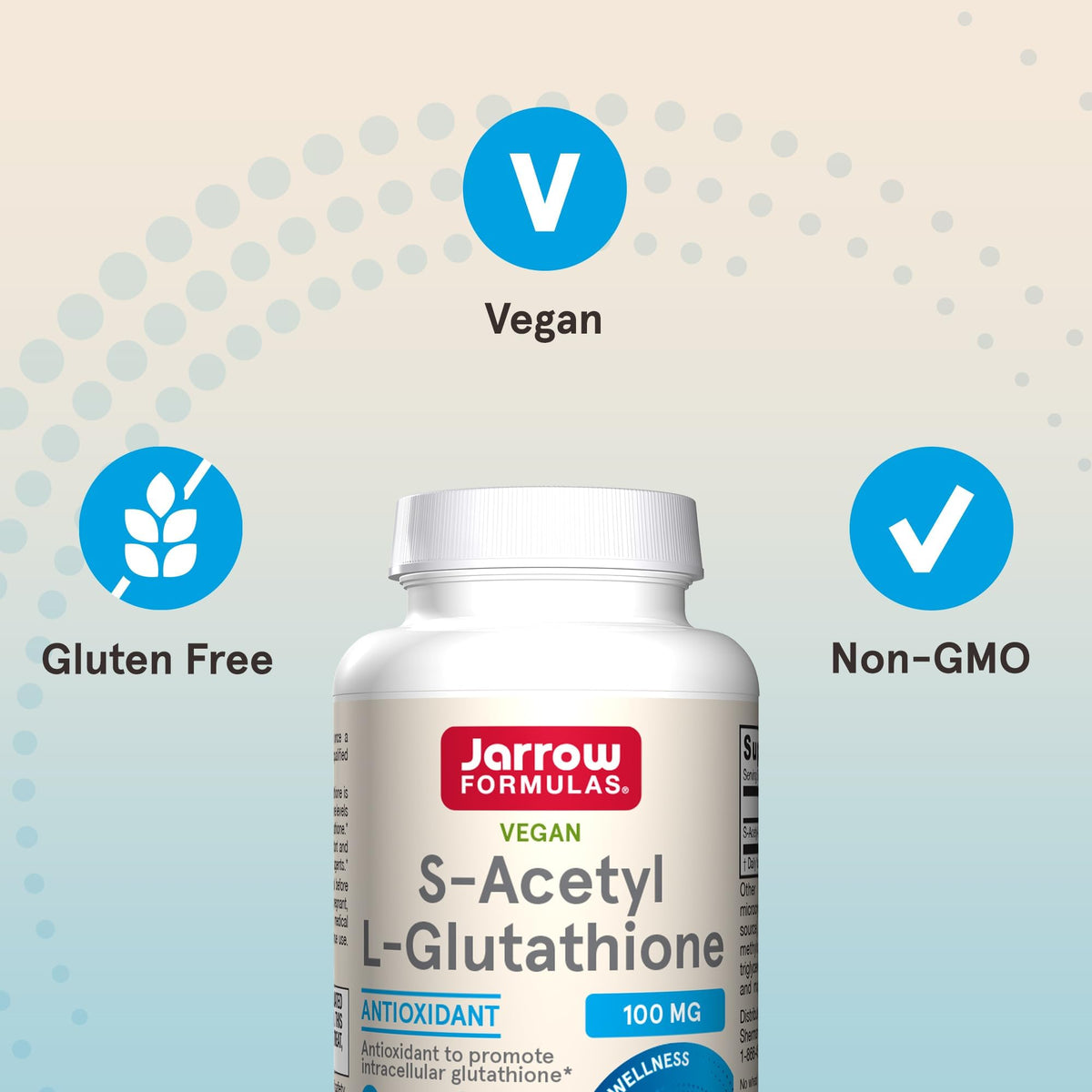 Jarrow Formulas S-Acetyl L-Glutathione 100 mg, dosage recommandé