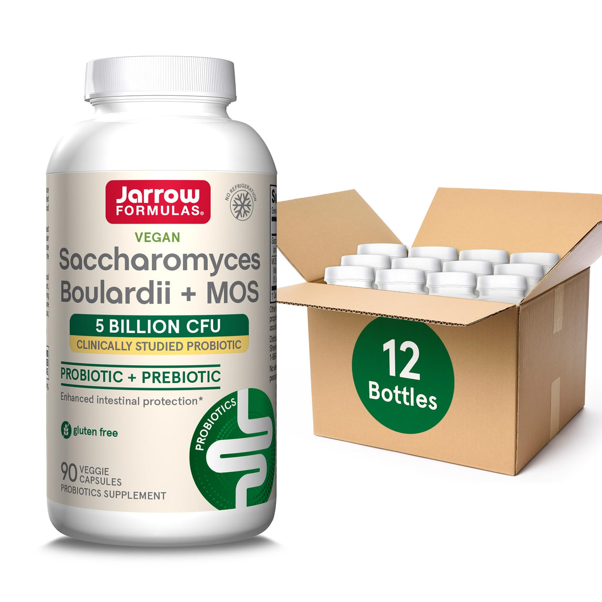 Jarrow Formulas Saccharomyces Boulardii capsules végétales 90 unités