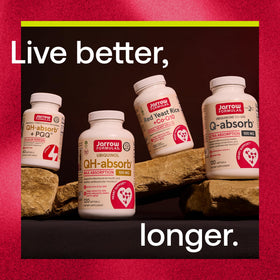 Jarrow QH-Absorb CoQ10 200mg with a meal