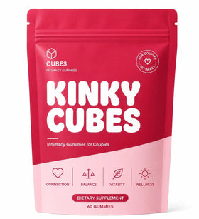 JellyFil Kinky Cubes Gummies sachet de 60 gélifiés saveur mangue