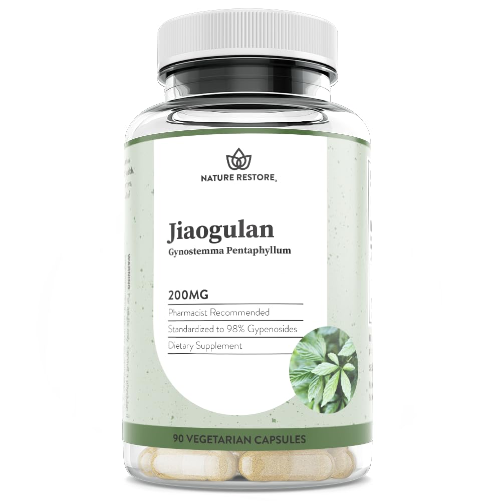 Jiaogulan Nature Restore 90 gélules, vue de face