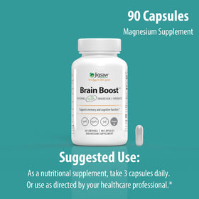 Jigsaw Health Brain support 90 capsules avec étiquette