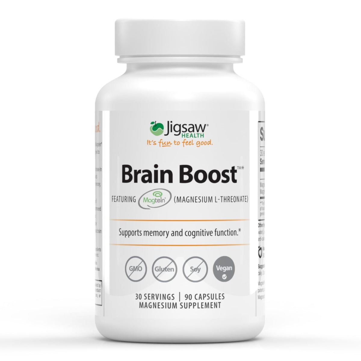 Jigsaw Health Brain support 90 capsules vue avant