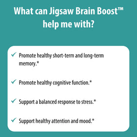Jigsaw Health Brain support capsules ouvertes