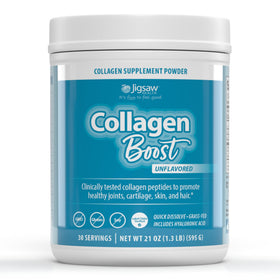 Jigsaw Health Collagen support 30 portions packaging avant