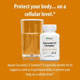 Jigsaw Health Curcumin C3 Complex avec huile d'olive extra vierge