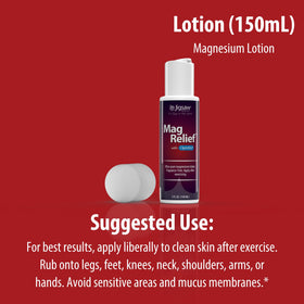 Jigsaw Health MagRelief lotion au magnésium 200g sur une table