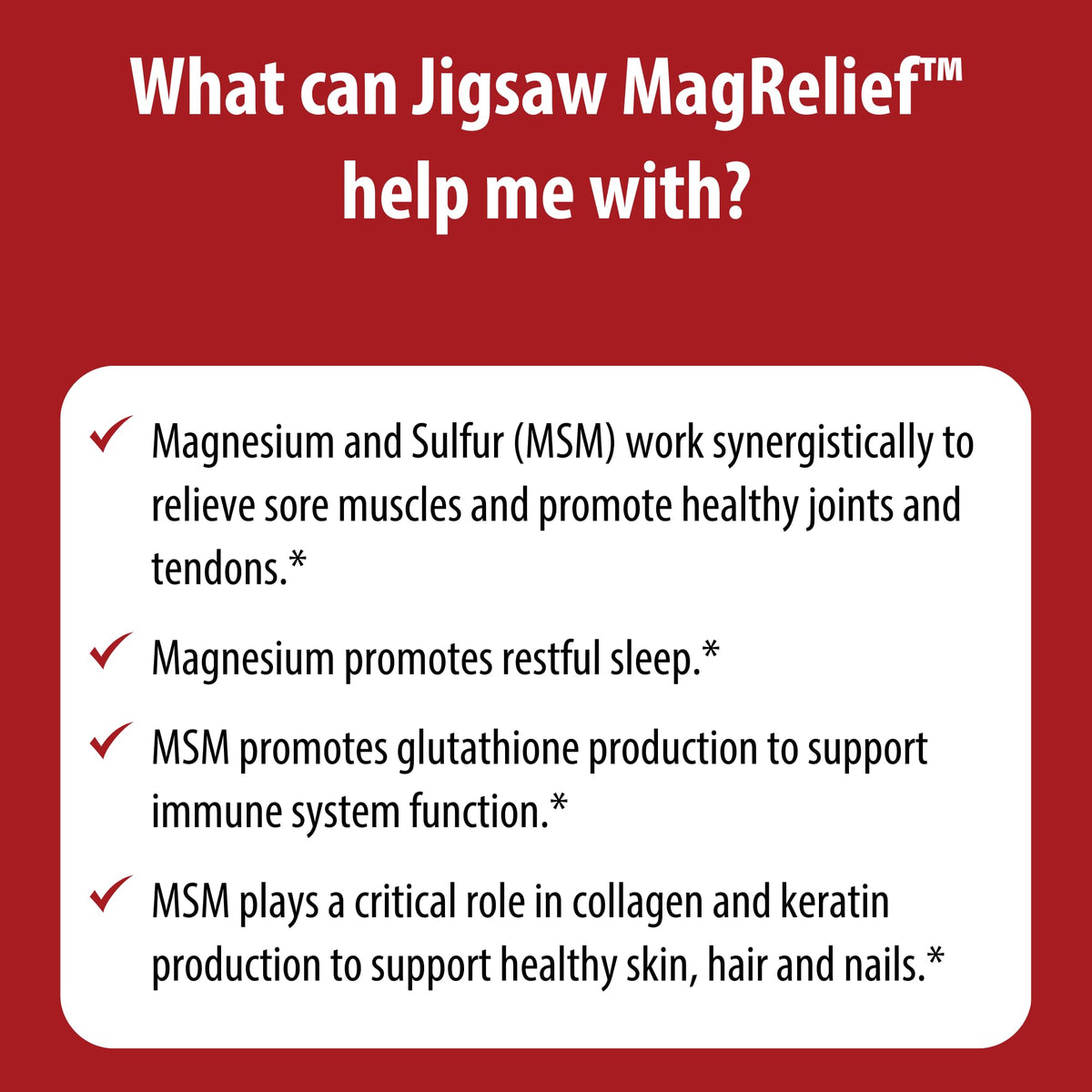 Jigsaw Health MagRelief lotion au magnésium avec la texture visible