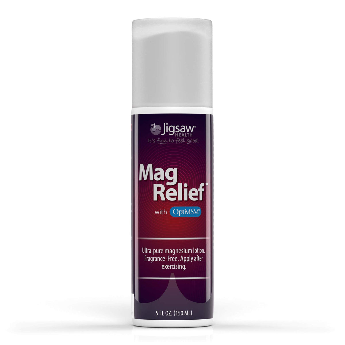 Jigsaw Health MagRelief lotion au magnésium vue avant