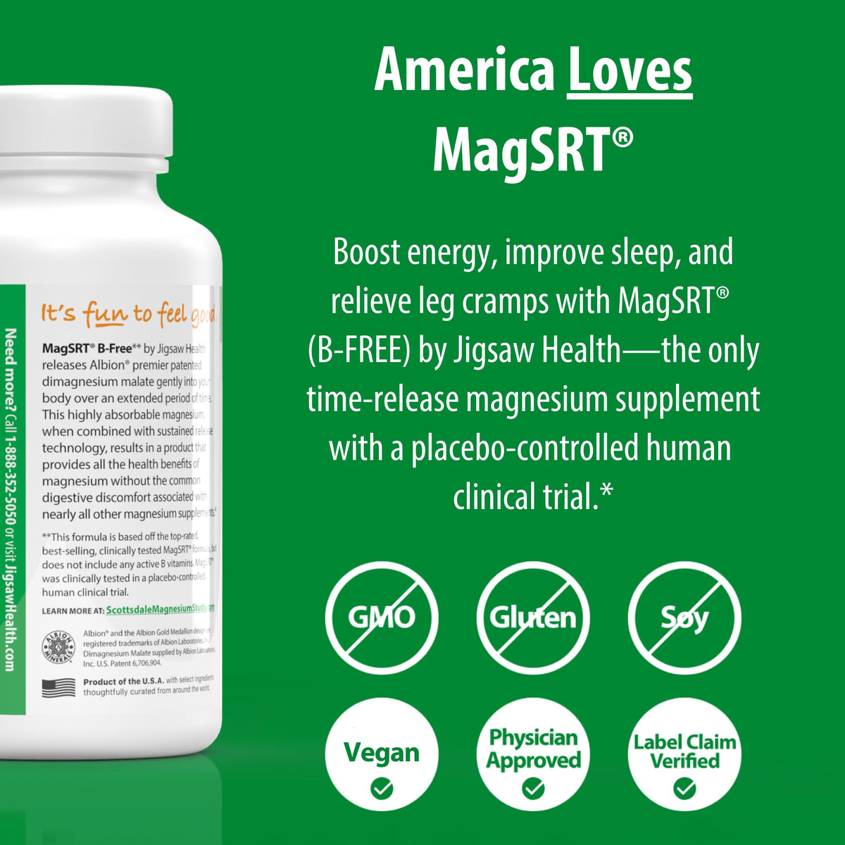 Jigsaw Health MagSRT B-Free côté de la boîte