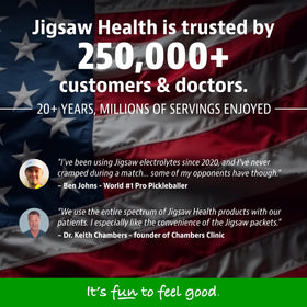 Jigsaw Health MagSRT comprimés en gros plan