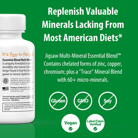 Jigsaw Health Multi-Mineral capsules sur fond blanc