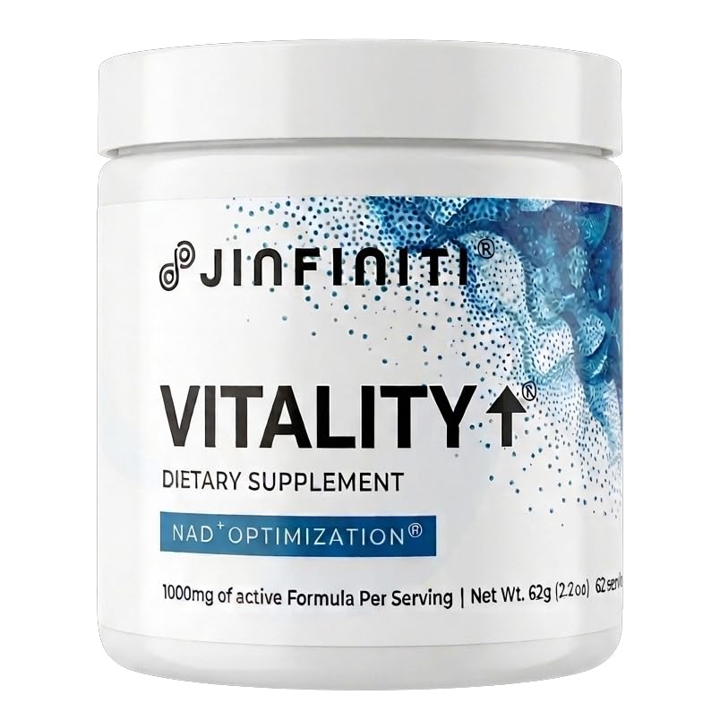 Jinfiniti Vitality NAD+ Optimisation 118g vue de face