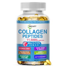JINGYAT Collagène Peptides Softgels 109g, vue de face