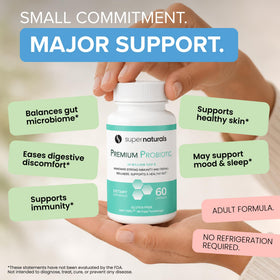 JLM NUTRITIONALS Probiotiques Premium 60 capsules ouvertes
