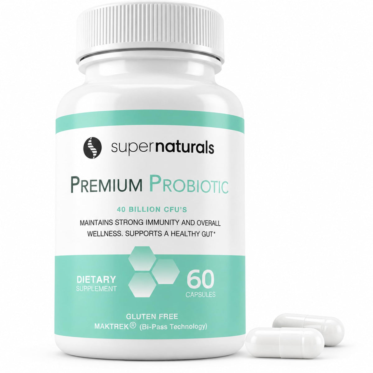 JLM NUTRITIONALS Probiotiques Premium 60 capsules vue avant