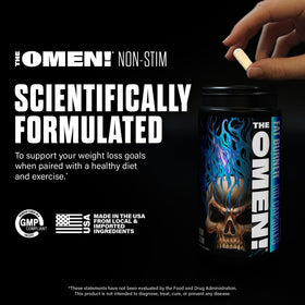 JNX SPORTS The Omen! Brûleur de graisse avec des ingrédients naturels