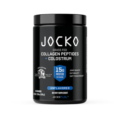 Jocko Fuel Collagen Peptides + Colostrum Poudre 630g vue de face
