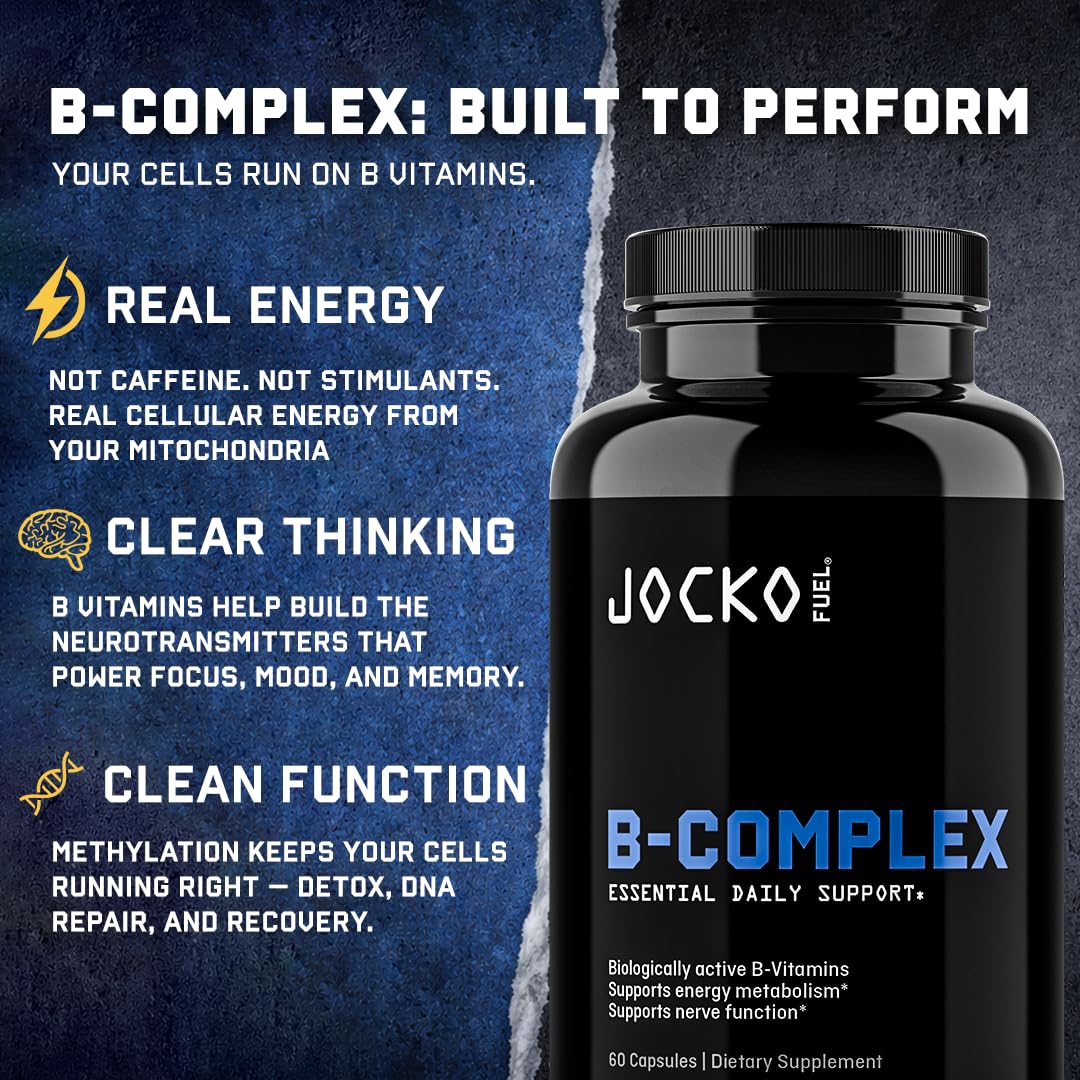 Jocko Fuel Complexe B Vitamines - vue du dosage