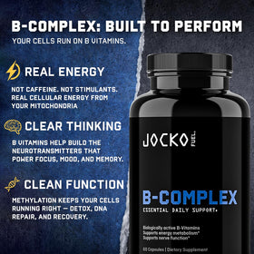 Jocko Fuel Complexe B Vitamines - vue du dosage