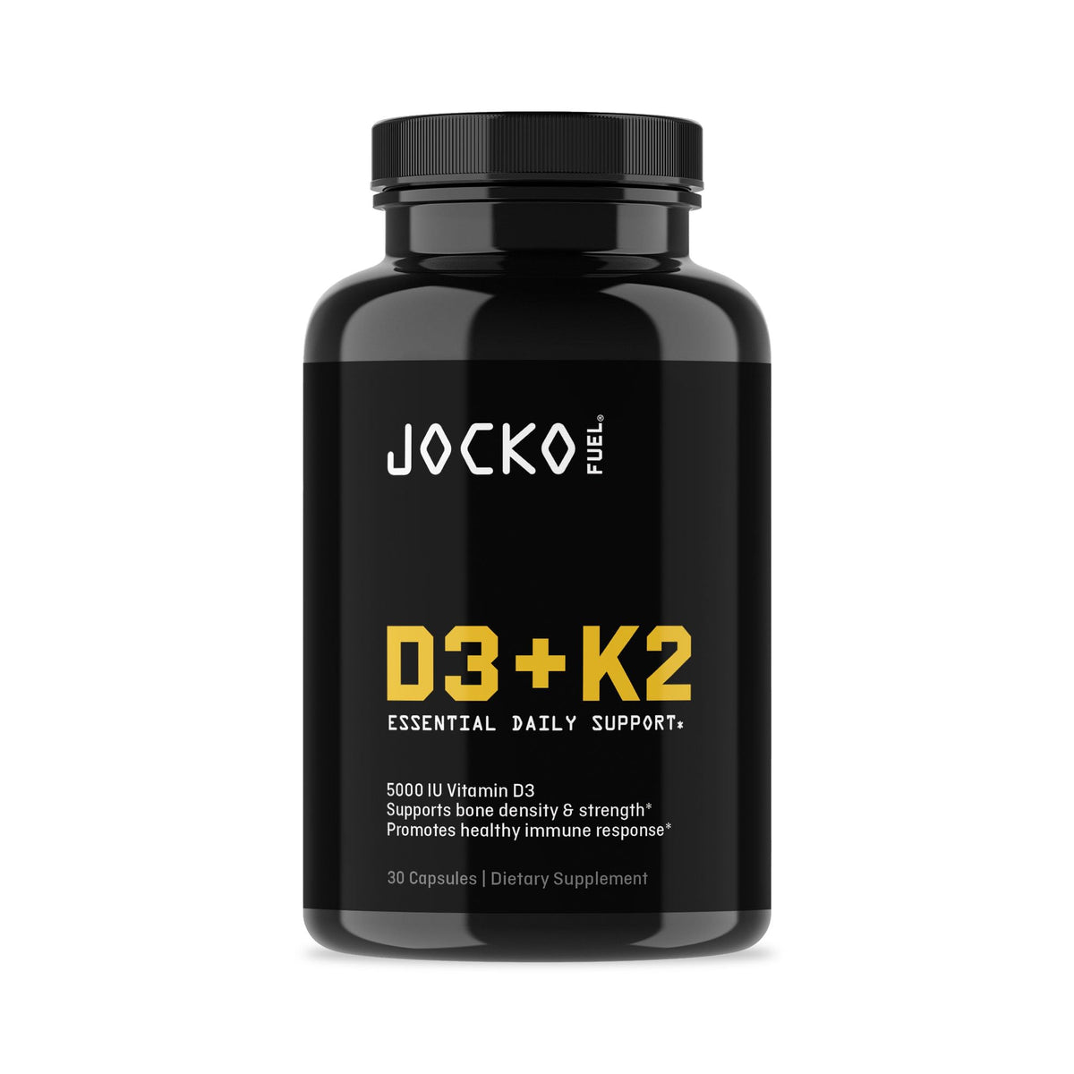 Jocko Fuel D3 5000 UI + K2 200 MCG complément alimentaire en capsules