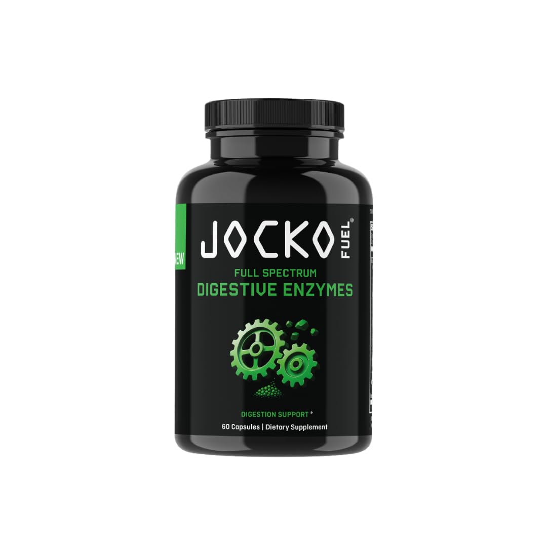 Jocko Fuel Enzymes daily 60 capsules vue de face