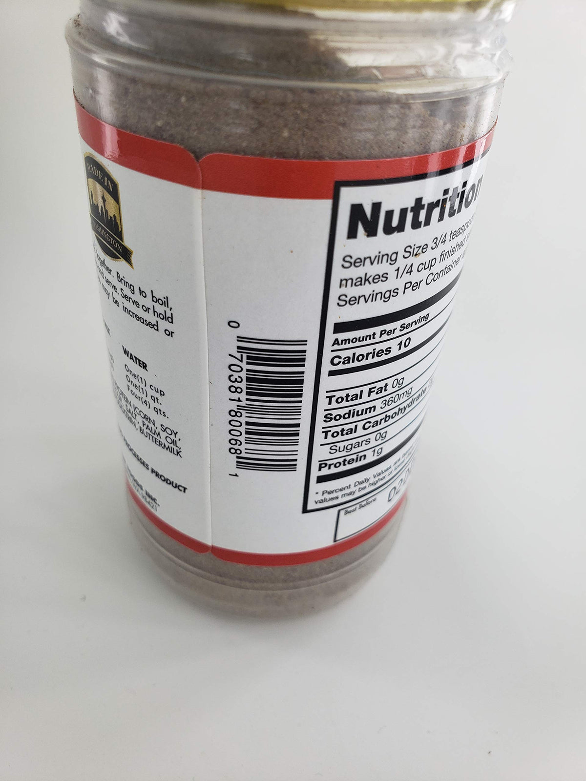 Johnny's Au Jus Powder 200g en utilisation dans une sauce