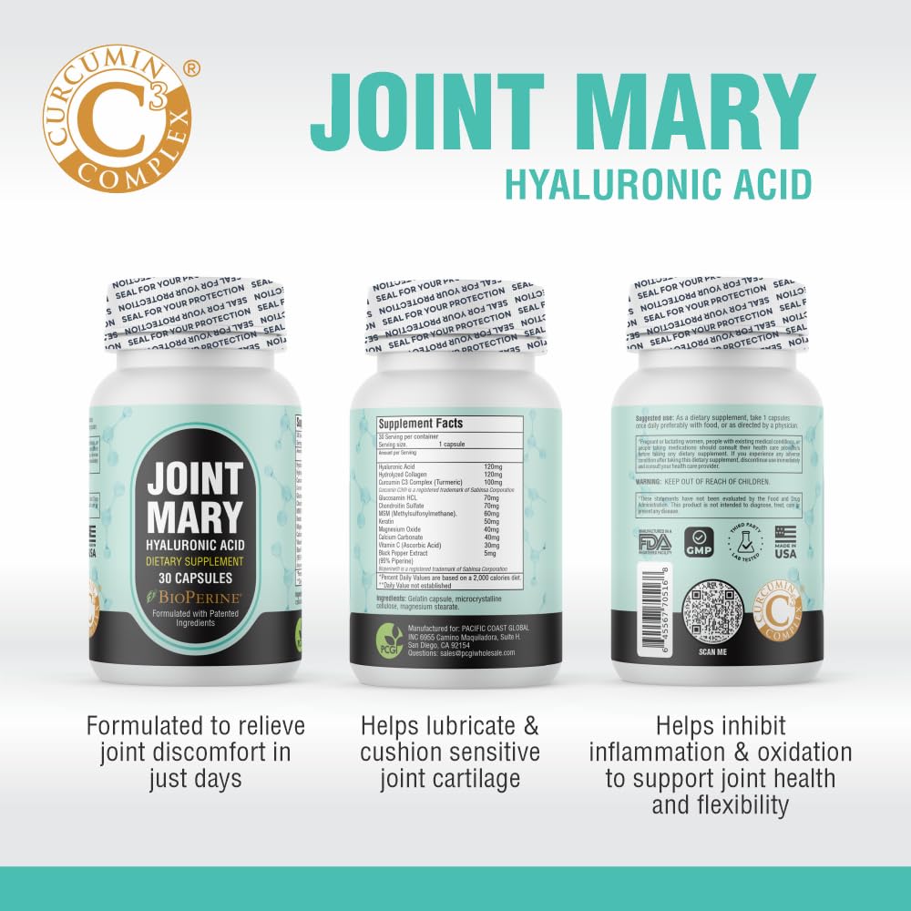 JOINT MARY Acide Hyaluronique capsules sur fond blanc