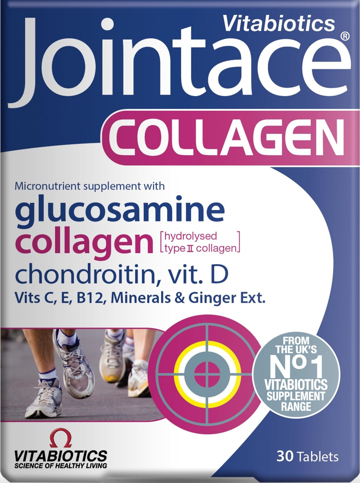 Jointace Collagène 30 comprimés, emballage avant