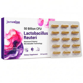 Jorrwatee Lactobacillus Reuteri 50 Milliards CFU capsules front view